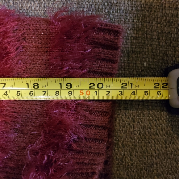 Arizona Jean Co. Mauve Purple Fuzzy Sweater Large. - Picture 12 of 12